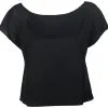 Tee-Shirt Arena W Gym S/S Crop Black -Combinaisons Hommes Mrillots Oe Bain soldes 000939 500 w gym ss crop 006 b s