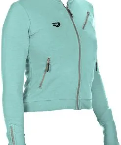 Arena Veste Femme W Gym Jacket F/Z Frozen -Combinaisons Hommes Mrillots Oe Bain soldes 000943 850 w gym fz jacket 002 fr s
