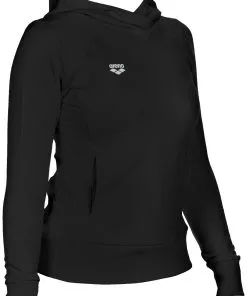 Arena Sweat à Capuche Femme W Gym Hoodie Black -Combinaisons Hommes Mrillots Oe Bain soldes 000944 500 w gym hoodie 001 fl s