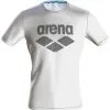 Tee-Shirt Arena M Gym S/S Logo White -Combinaisons Hommes Mrillots Oe Bain soldes 000947 101 m gym s s logo 005 f s 0