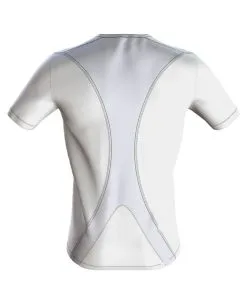 Tee-Shirt Arena M Gym S/S Logo White -Combinaisons Hommes Mrillots Oe Bain soldes 000947 101 m gym s s logo 006 b s
