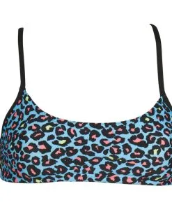 Haut De Maillot De Bain Arena Bandeau Play Turquoise Multi -Combinaisons Hommes Mrillots Oe Bain soldes 001110 815 bandeau play 005 f s