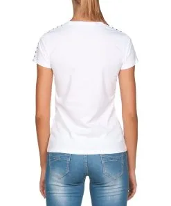 Tee-Shirt Arena Team Manches Courtes Femme White 1225101 -Combinaisons Hommes Mrillots Oe Bain soldes 001225 101 w t shirt team 006 b o