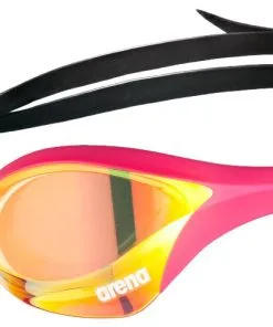 Lunettes Arena Cobra Ultra Swipe Mirror Yellow Cooper Pink