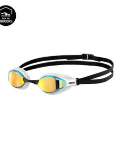 Lunettes De Compétition Natation Arena Air Speed Mirror White Cooper