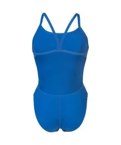 Maillot De Bain Arena Femme Team Dos Challenge Uni Bleu Royal Et Blanc -Combinaisons Hommes Mrillots Oe Bain soldes 004766 720 womens team swimsuit challenge solid 006 b s