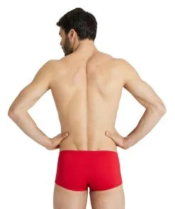 Short De Bain Taille Basse Arena Homme Team Uni Rouge -Combinaisons Hommes Mrillots Oe Bain soldes 004775 450 mens team swim low waist short solid 002 o