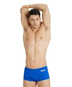 Short De Bain Taille Basse Arena Homme Team Uni Bleu Royal
