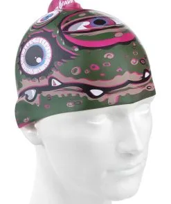 Bonnet Silicone De Natation Madwave Junior Monster