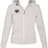 Veste à Capuche Zippée Arena TL Women Hooded Jacket White -Combinaisons Hommes Mrillots Oe Bain soldes 1d337 10 w tl hooded jacket rvb72