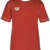 Arena Tee-Shirt Manches Courtes Mixte Red 1D34140 -Combinaisons Hommes Mrillots Oe Bain soldes 1d341 40