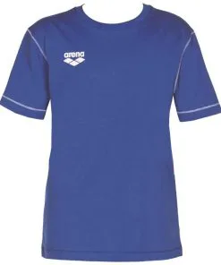 Tee-Shirt Arena Manches Courtes Mixte Royal 1D34180
