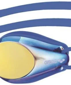 Lunettes De Compétition Natation Arena Tracks Junior Mirror Blue