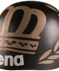 Bonnet Silicone De Natation Arena Poolish Moulded Black King