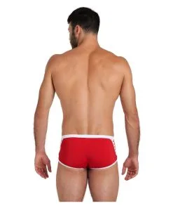Maillot De Bain Arena Homme Arena ICONS Red White -Combinaisons Hommes Mrillots Oe Bain soldes 230651862f0d8f968c028