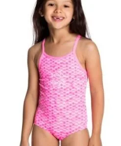 Maillot De Bain Funkita Enfant Fille Fairy Fin Rose