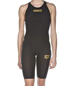 Combinaison De Natation Femme Arena Carbon Flex Vx Dos Ouvert Dark Grey / Black