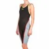 Combinaison De Natation Femme Arena Carbon Ultra Dos Ouvert Dark Grey/ Fluo Yellow