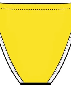 Bas De Maillot De Bain Femme Diana Twin Slip Jaune -Combinaisons Hommes Mrillots Oe Bain soldes 3124005806bck