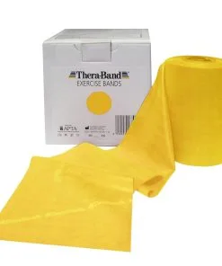 Renforcement Musculaire Thera-Band Bande Latex 45.5m Jaune