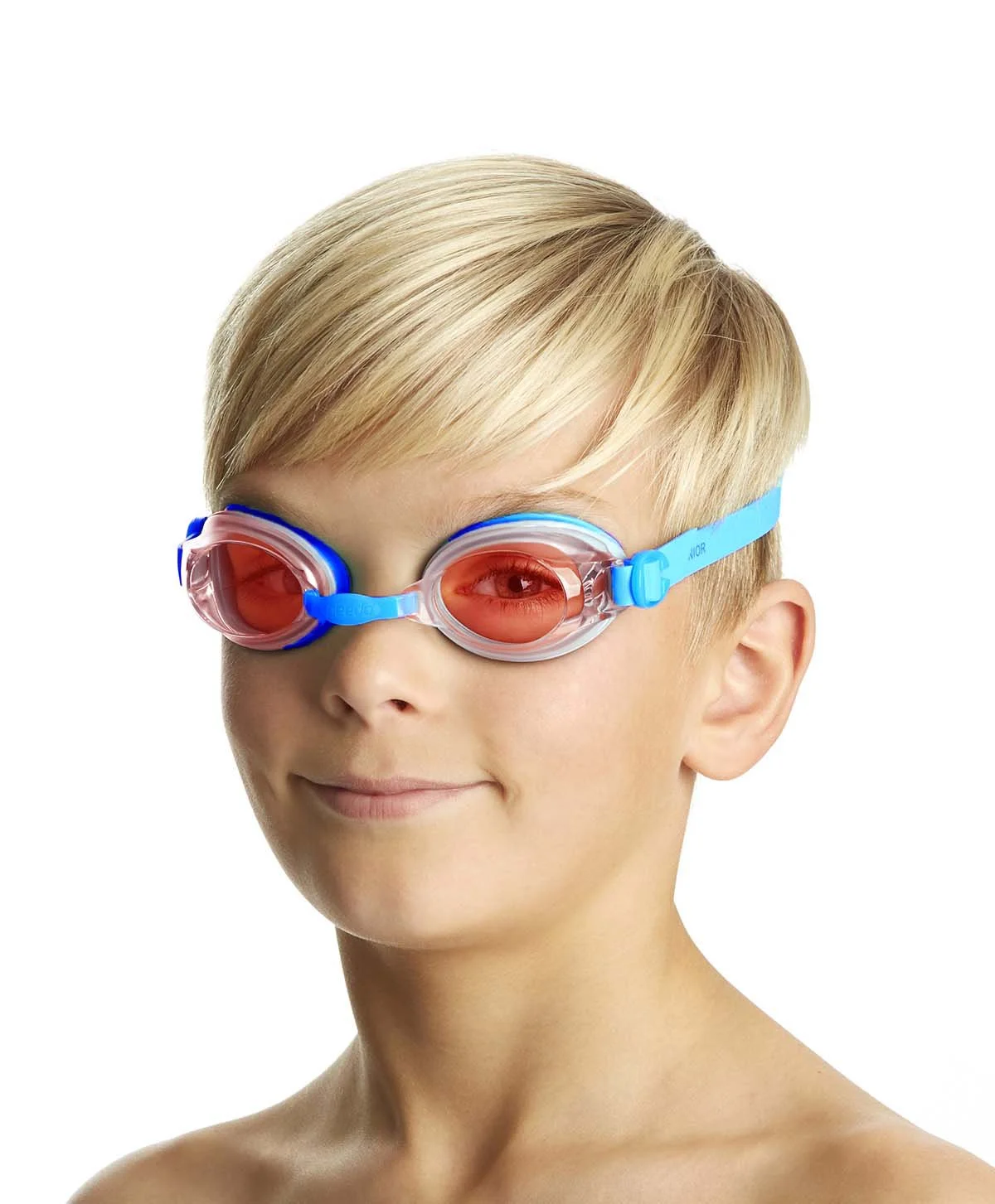 Lunettes De Natation Speedo Junior Jet Bleu / Orange 9298C103 5 Lunettes De Natation Speedo Junior Jet Bleu / Orange 9298C103 – Image 3