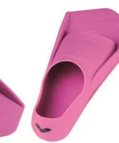 Palmes Courtes De Natation Silicone Arena Powerfin Hook Pink