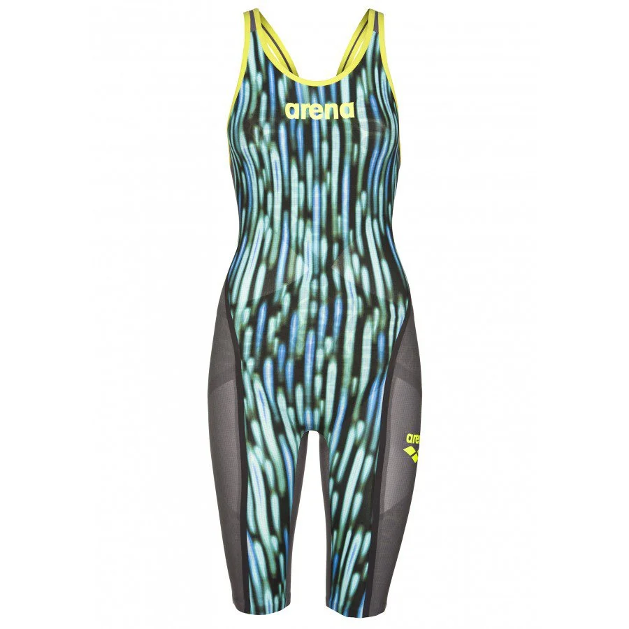 Combinaison De Natation Femme Arena Carbon Ultra Edition 2018 Dos Ouvert Blue Drops Fluo/ Yellow 5 Combinaison De Natation Femme Arena Carbon Ultra Edition 2018 Dos Ouvert Blue Drops Fluo/ Yellow – Image 3