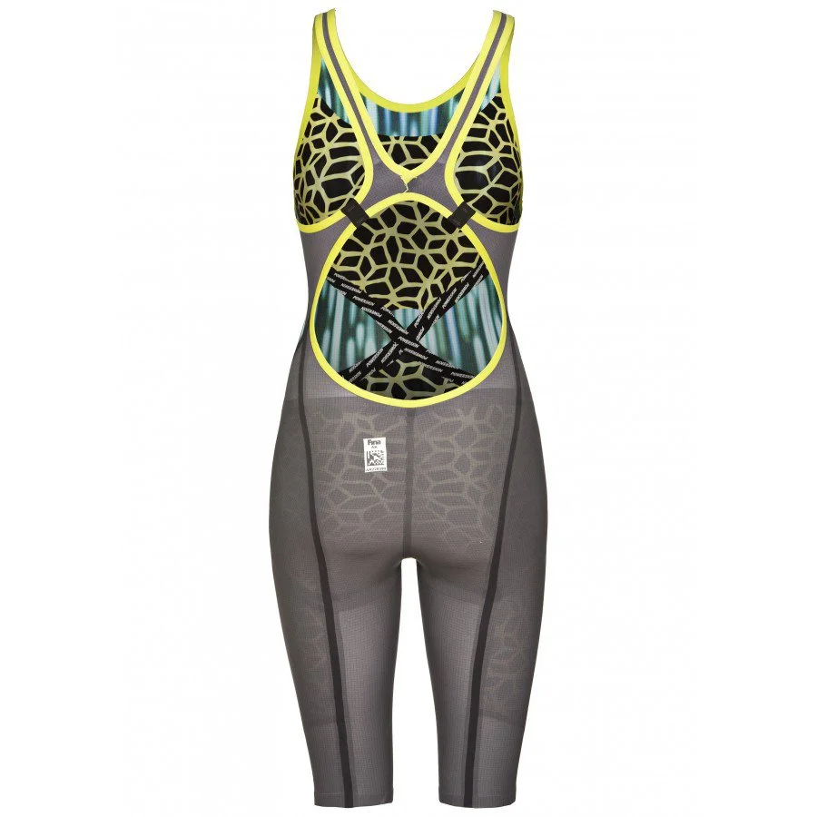 Combinaison De Natation Femme Arena Carbon Ultra Edition 2018 Dos Ouvert Blue Drops Fluo/ Yellow 7 Combinaison De Natation Femme Arena Carbon Ultra Edition 2018 Dos Ouvert Blue Drops Fluo/ Yellow – Image 5