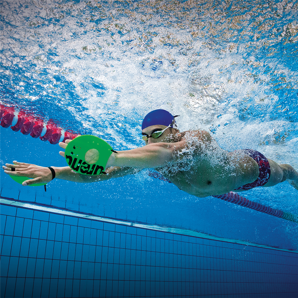 Plaquettes ARENA Elite Hand Paddle 2 Acid Lime 5 Plaquettes ARENA Elite Hand Paddle 2 Acid Lime – Image 3