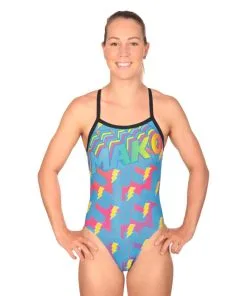 Maillot De Bain De Natation Femme Mako Aumakua 80s