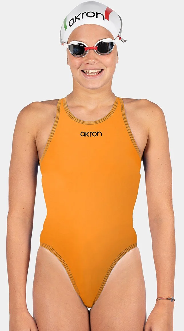 Maillot De Bain Fille Akron Babbitt JR Evo Bicolor Allegria/Black 3 Maillot De Bain Fille Akron Babbitt JR Evo Bicolor Allegria/Black