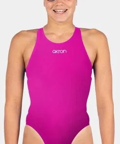 Maillot De Bain Fille Akron Babbitt JR Evo Bicolor Deejay/Black