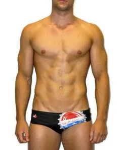 Maillot De Bain Homme Disseny Addict Noir