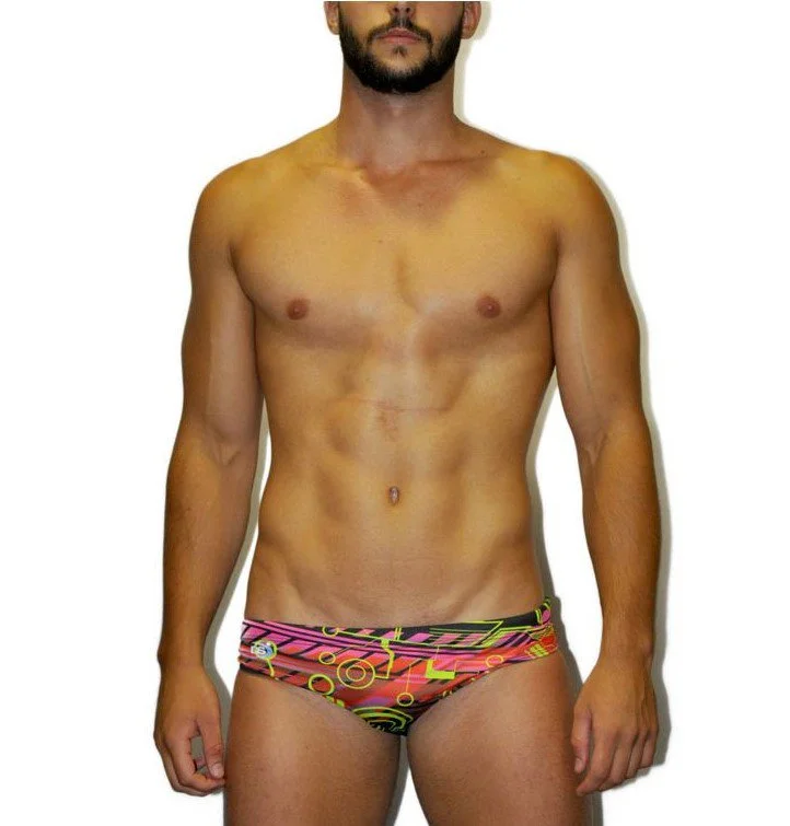Maillot De Bain Homme Disseny Tecno Multicolore 3 Maillot De Bain Homme Disseny Tecno Multicolore