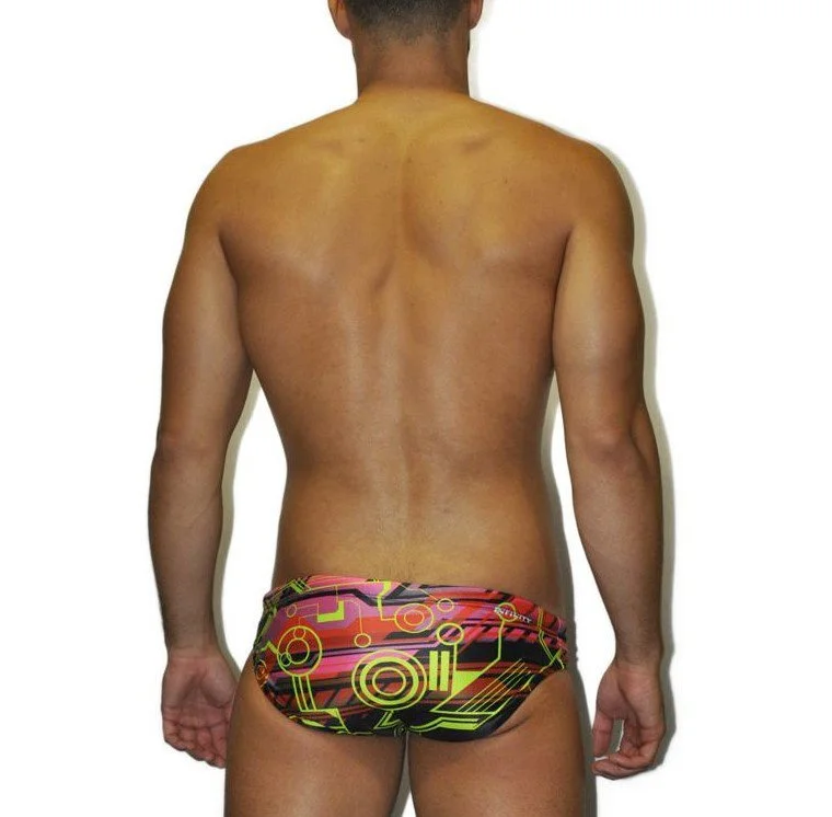 Maillot De Bain Homme Disseny Tecno Multicolore 4 Maillot De Bain Homme Disseny Tecno Multicolore – Image 2