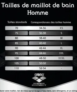 Maillot De Bain Arena Homme Crazy Zebras Brief Multicolor -Combinaisons Hommes Mrillots Oe Bain soldes bien choisir sa taille de maillot de bain homme