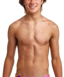 Maillot De Bain Funky Trunks Garçon Trunks - Solar Flares