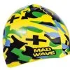 Bonnet Silicone De Natation Madwave CAMOUFLAGE Jaune -Combinaisons Hommes Mrillots Oe Bain soldes capture 14