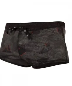 Maillot De Bain De Natation Et Triathlon Homme Zerod Dragshort Camo Noir