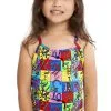 Maillot De Bain Funkita Enfant Fille Slippery Snakes Multicolore