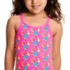 Maillot De Bain Funkita Enfant Fille Cray Cray Rose -Combinaisons Hommes Mrillots Oe Bain soldes fg01t cray cray 06