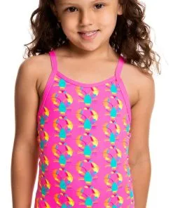 Maillot De Bain Funkita Enfant Fille Cray Cray Rose