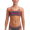 Maillot De Bain Funkita 2 Pièces Fille Fire Tribe Noir