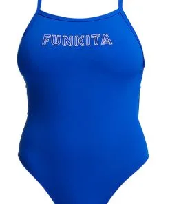 Maillot De Bain Funkita Femme Tie Me Tight - Ice -Combinaisons Hommes Mrillots Oe Bain soldes fks001l02596 1