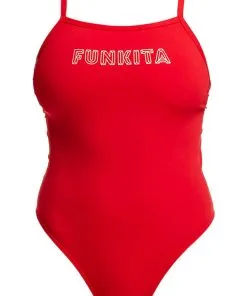 Maillot De Bain Funkita Femme Tie Me Tight - Fire -Combinaisons Hommes Mrillots Oe Bain soldes fks001l02598 4