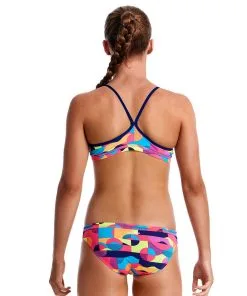 Maillot De Bain Funkita 2 Pièces Fille Mad Mist Rose -Combinaisons Hommes Mrillots Oe Bain soldes fs02g mad mist 1701