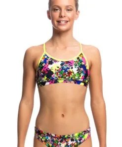 Maillot De Bain Funkita 2 Pièces Fille Princess Cut Multicolore