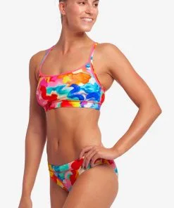 Maillot De Bain Funkita 2 Pièces Femme Messy Monet