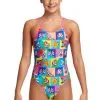 Maillot De Bain Funkita Fille Diamond Back - Rat Pack -Combinaisons Hommes Mrillots Oe Bain soldes fs11g rat pack 01