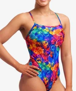 Maillot De Bain Funkita Femme Single Strap - Ocean Galaxy -Combinaisons Hommes Mrillots Oe Bain soldes fs15l71552 3